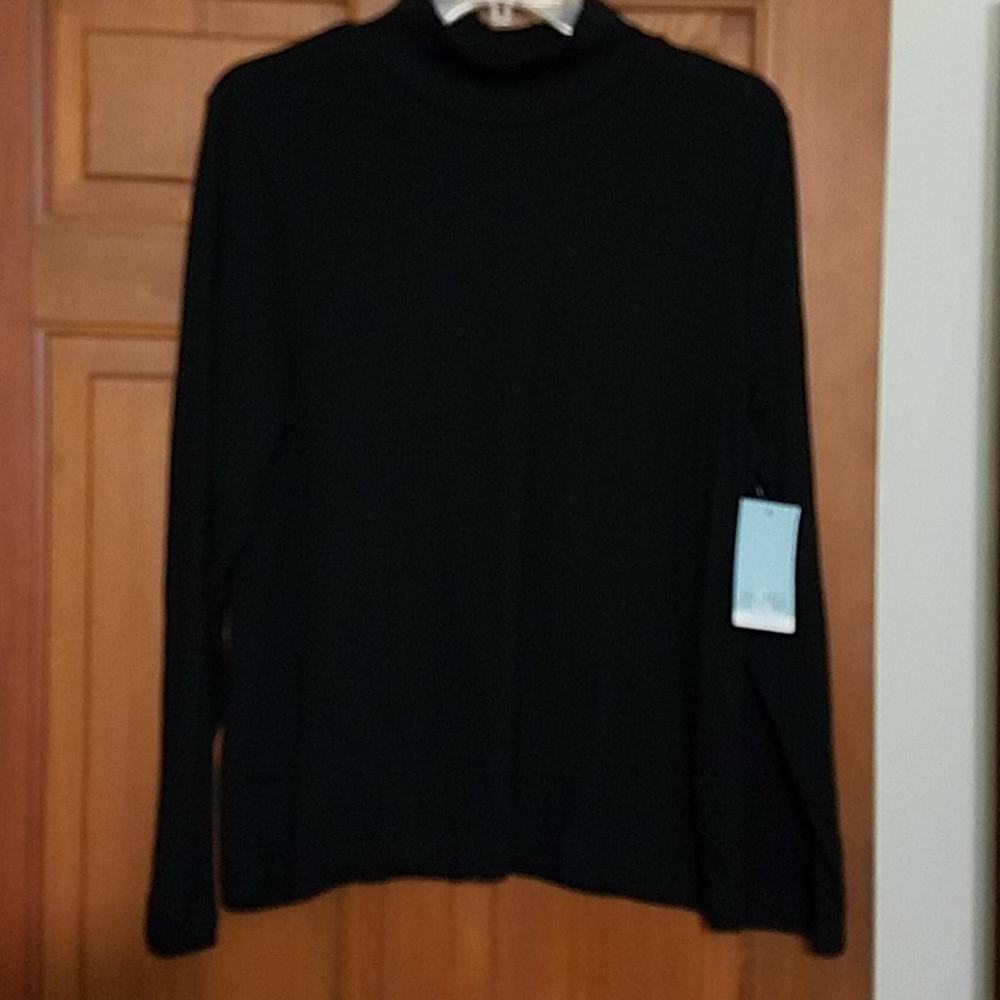 Mock Turtle Neck Long Sleeve